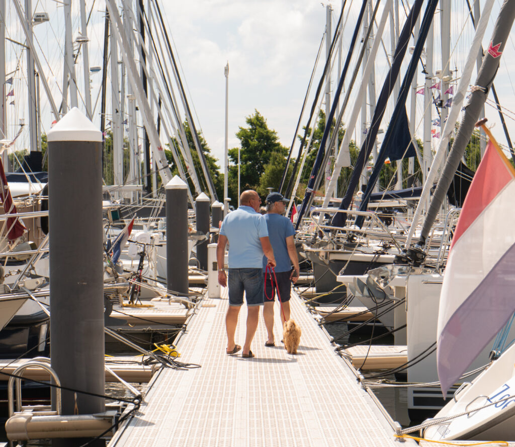 Pontonerna i Jachthaven Bruinisse
